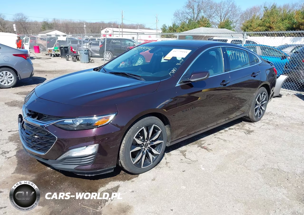 2021 Chevrolet Malibu Fwd Rs VIN:1G1ZG5ST1MF027212 - 2