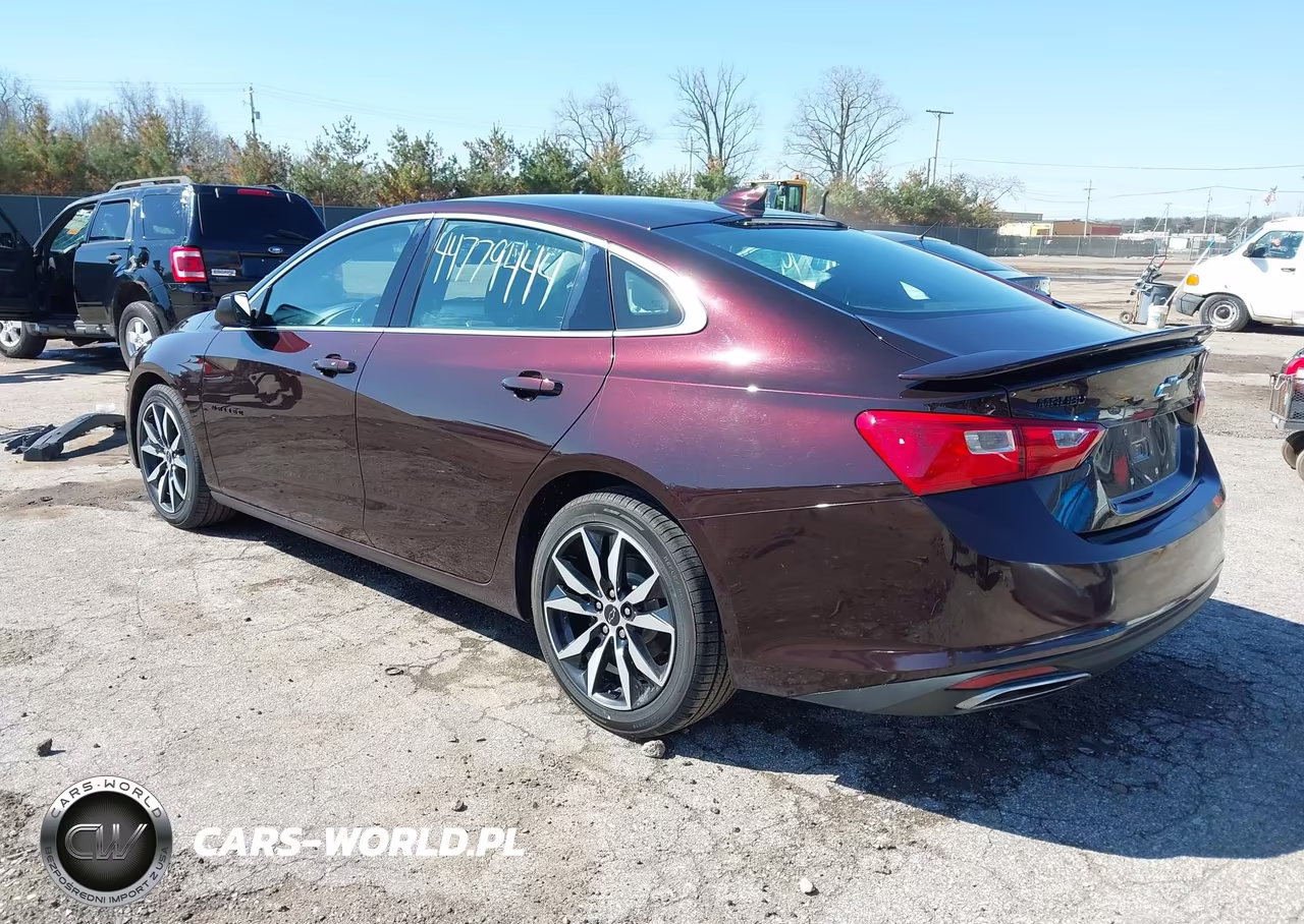 2021 Chevrolet Malibu Fwd Rs VIN:1G1ZG5ST1MF027212 - 3