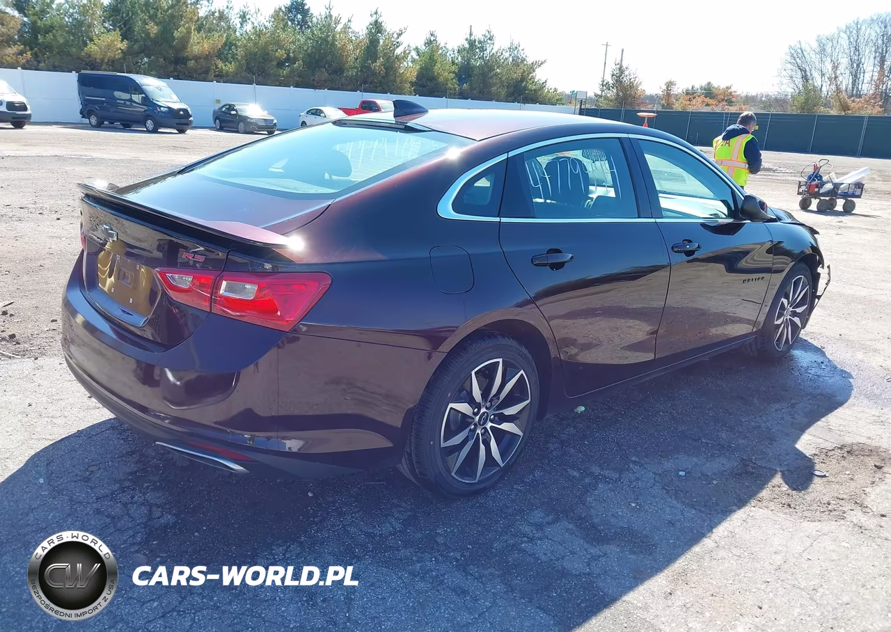 2021 Chevrolet Malibu Fwd Rs VIN:1G1ZG5ST1MF027212 - 4