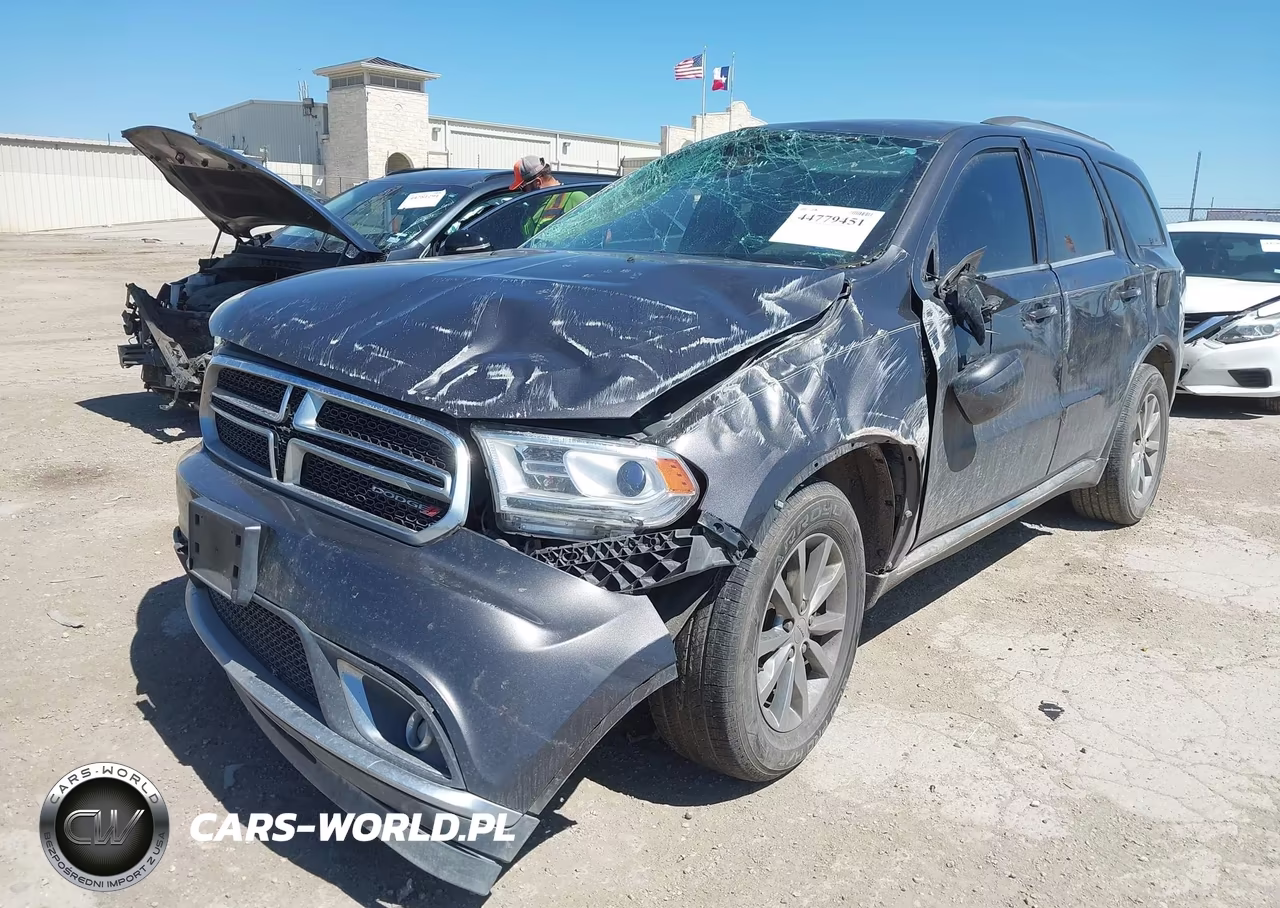 2017 Dodge Durango Sxt Awd VIN:1C4RDJAG5HC871841 - 2