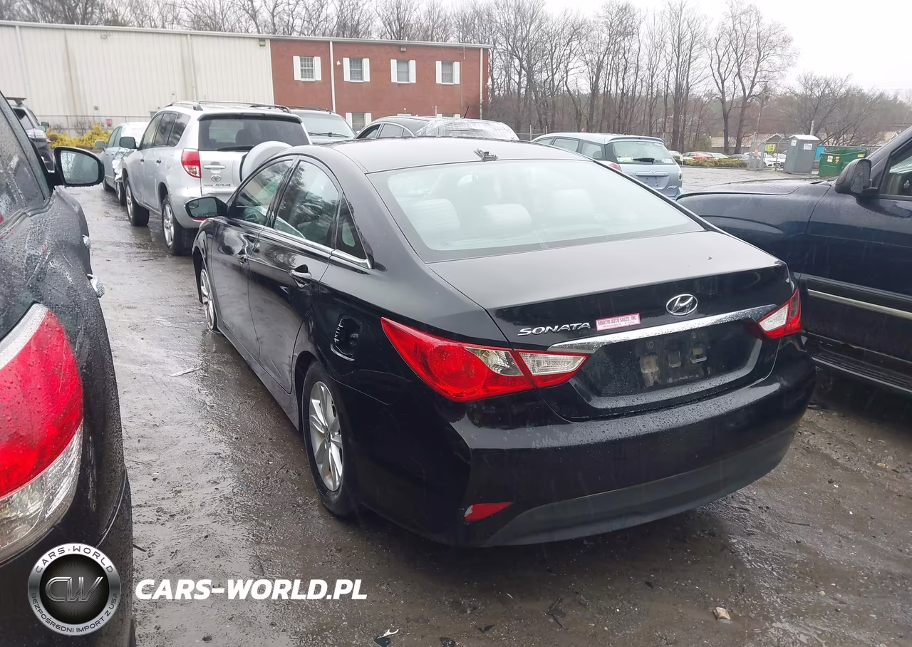 2014 Hyundai Sonata Gls VIN:5NPEB4AC8EH934725 - 3