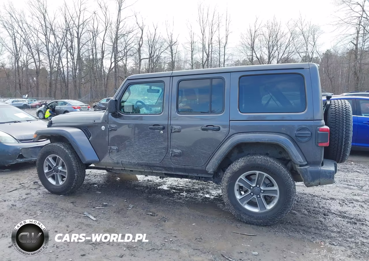 2020 Jeep Wrangler Unlimited Sahara 4X4 VIN:1C4HJXEN0LW125594 - 14