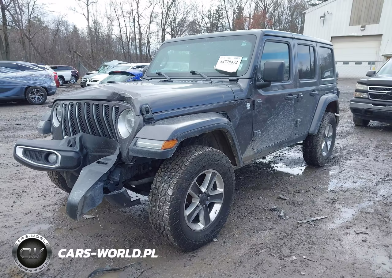 2020 Jeep Wrangler Unlimited Sahara 4X4 VIN:1C4HJXEN0LW125594 - 2