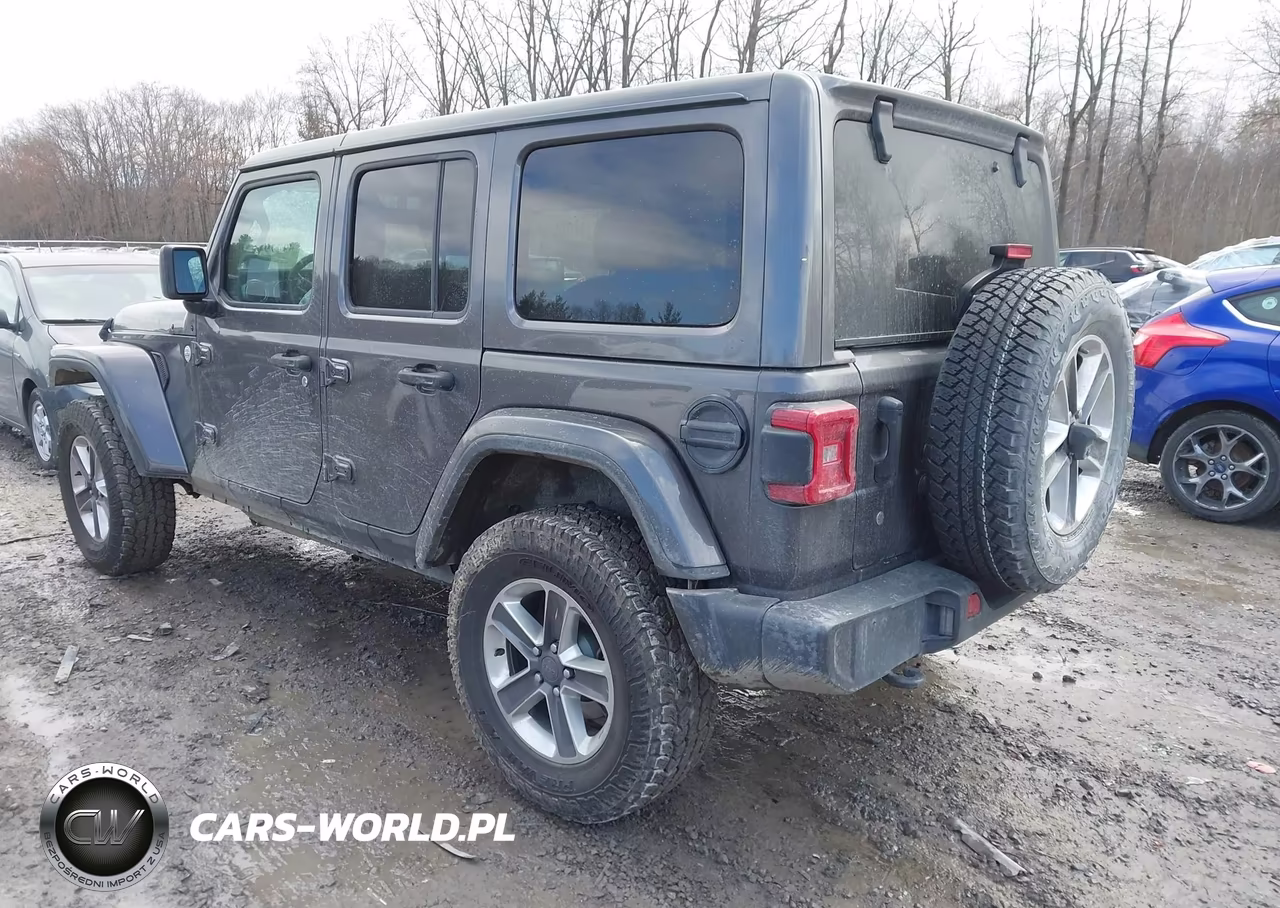 2020 Jeep Wrangler Unlimited Sahara 4X4 VIN:1C4HJXEN0LW125594 - 3