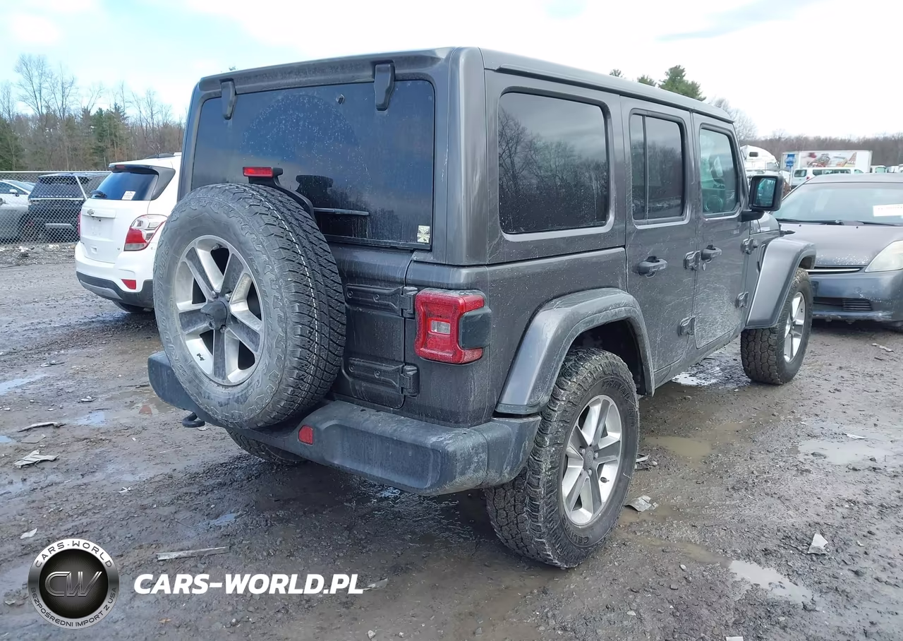 2020 Jeep Wrangler Unlimited Sahara 4X4 VIN:1C4HJXEN0LW125594 - 4