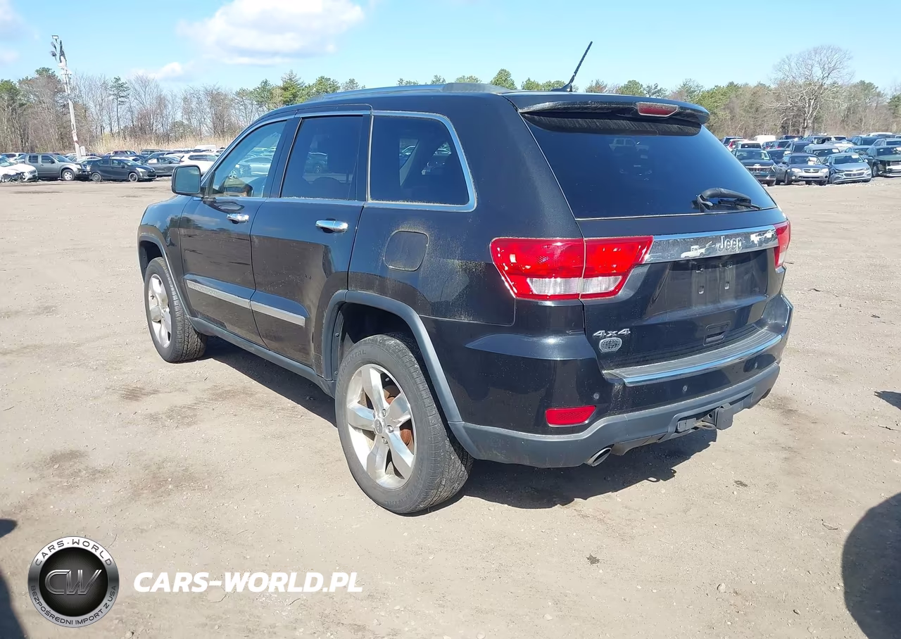 2013 Jeep Grand Cherokee Overland Summit VIN:1C4RJFCT9DC614997 - 3