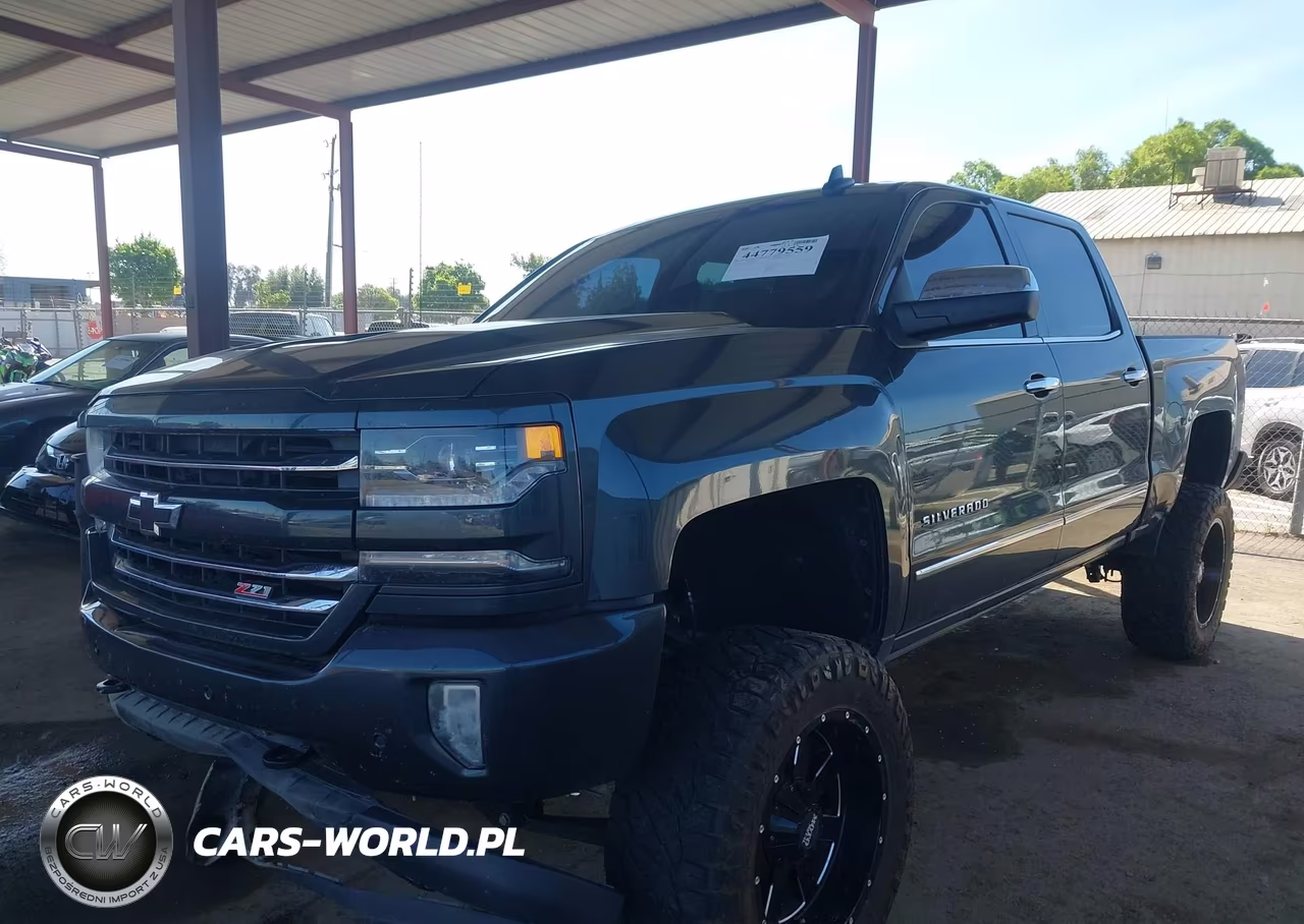 2018 Chevrolet Silverado 1500 2Lz VIN:3GCUKSEJ0JG383489 - 2