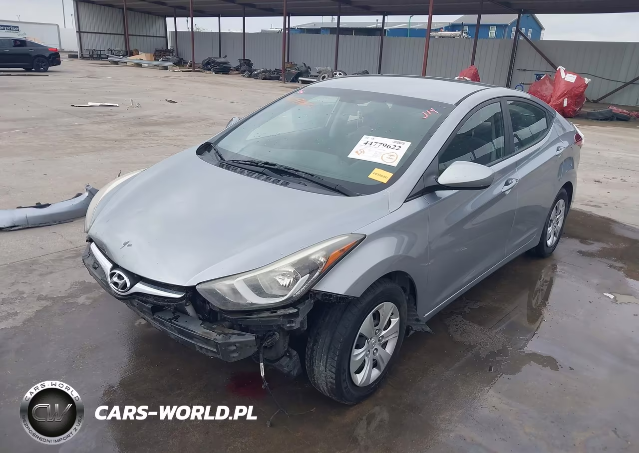 2016 Hyundai Elantra Se VIN:5NPDH4AE4GH758030 - 2