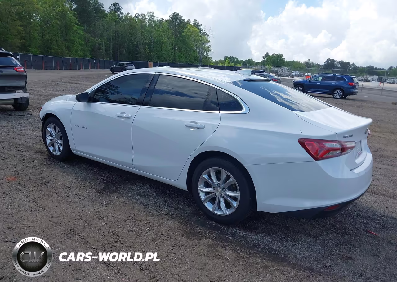 2020 Chevrolet Malibu Fwd Lt VIN:1G1ZD5ST1LF009994 - 3