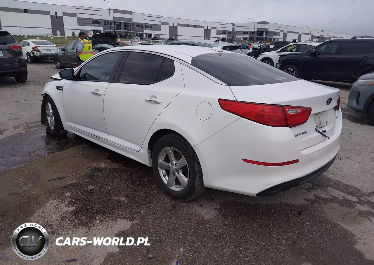2015 Kia Optima Lx VIN:KNAGM4A74F5601331 - 3