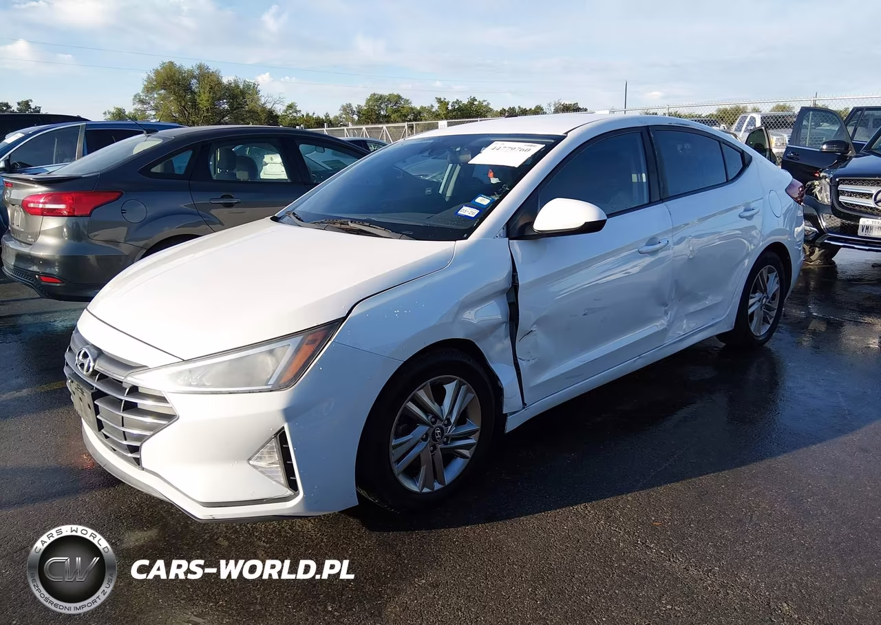 2019 Hyundai Elantra Sel VIN:5NPD84LF0KH478880 - 2