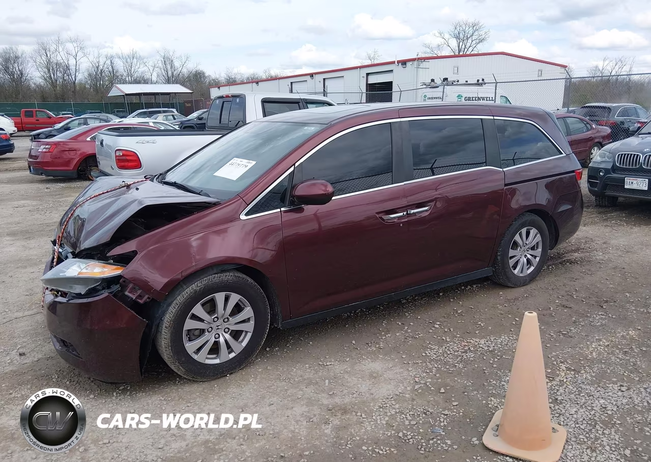 2016 Honda Odyssey Ex-L VIN:5FNRL5H67GB134715 - 2