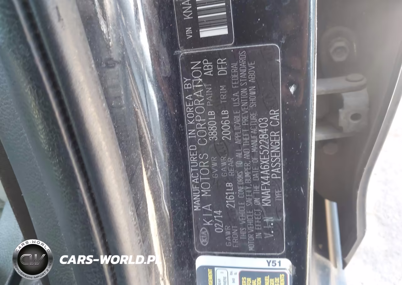 2014 Kia Forte Lx VIN:KNAFX4A6XE5228403 - 9