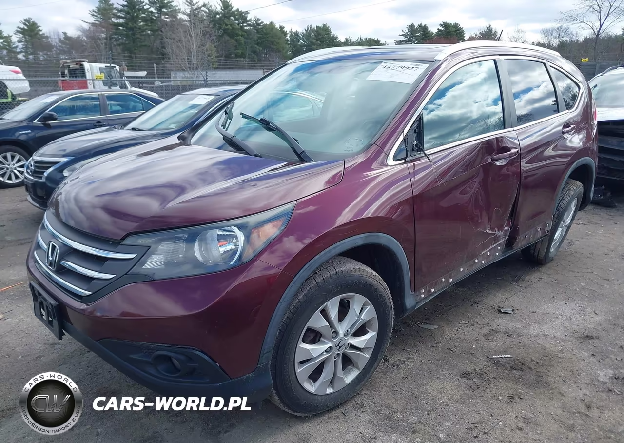 2014 Honda Cr-V Ex-L VIN:5J6RM4H72EL011974 - 2