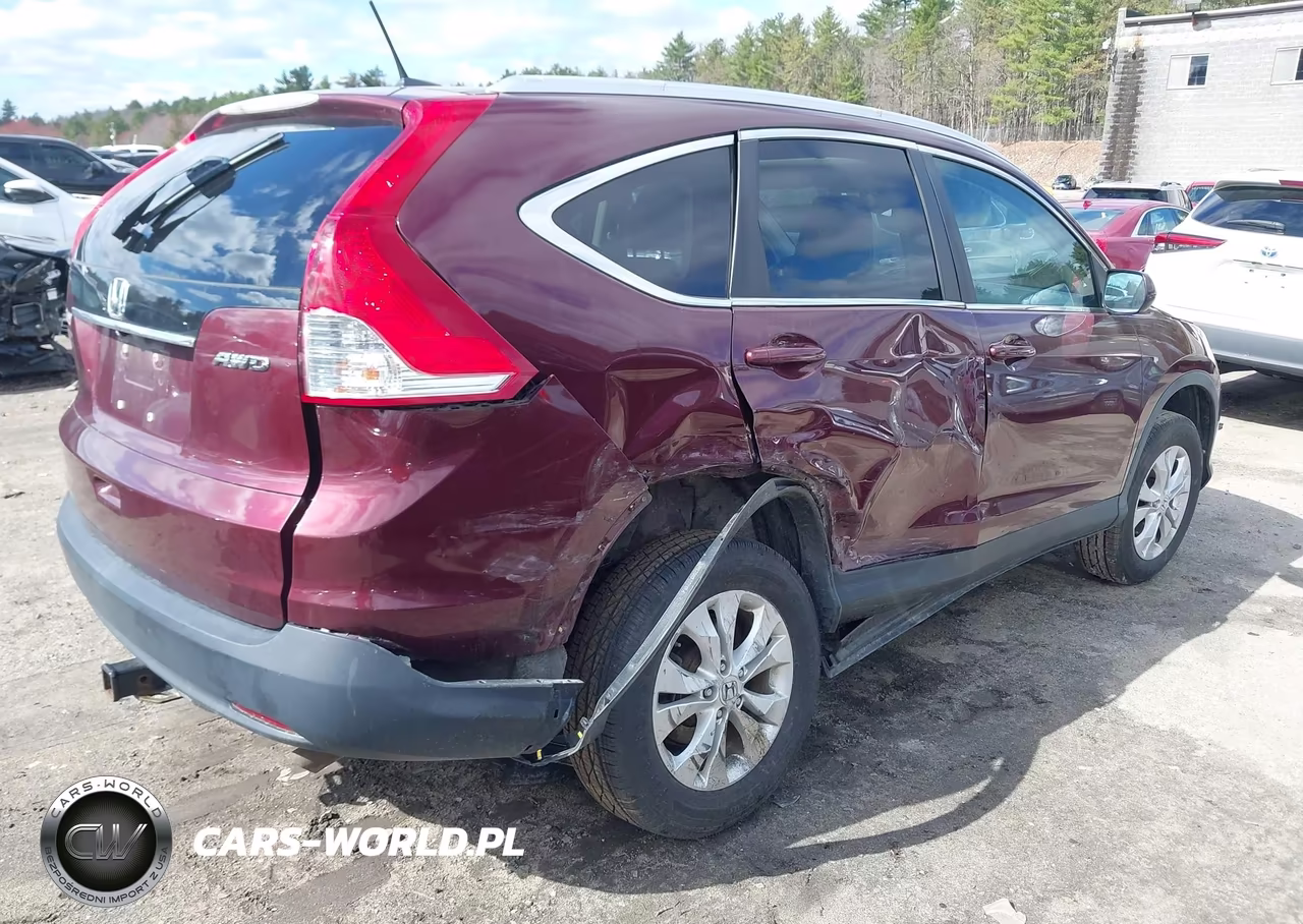 2014 Honda Cr-V Ex-L VIN:5J6RM4H72EL011974 - 4