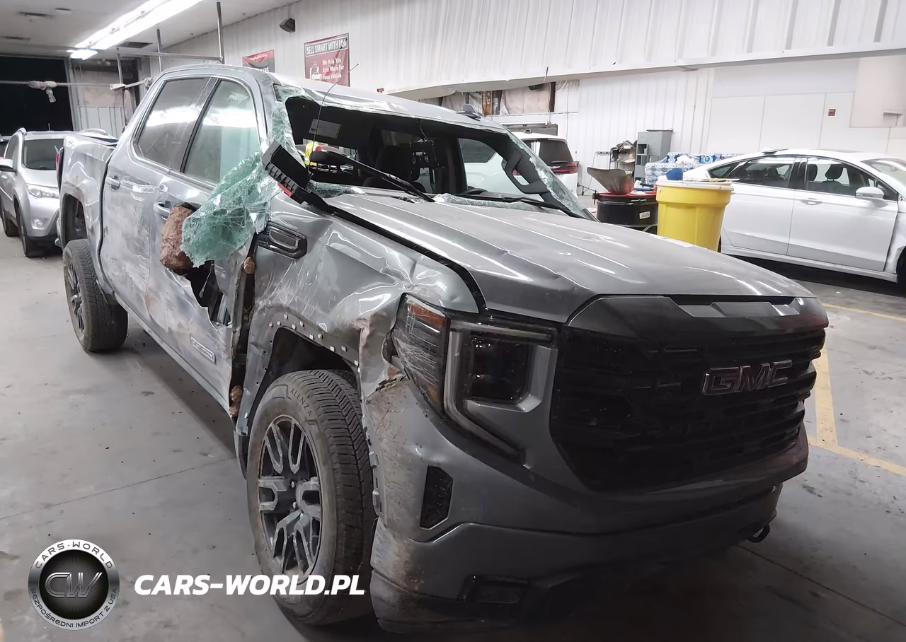 2025 GMC Sierra 1500 4Wd Short Box Elevation With 3Sb