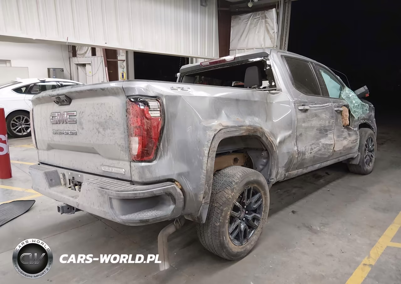 2025 GMC Sierra 1500 4Wd Short Box Elevation With 3Sb VIN:3GTPUCEK1SG292951 - 4