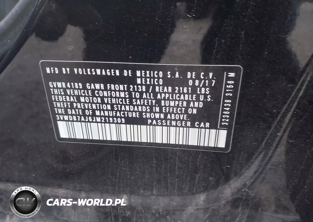 2018 Volkswagen Jetta 1.4T Se-1.4T Wolfsburg Edition VIN:3VWDB7AJ6JM219309 - 9