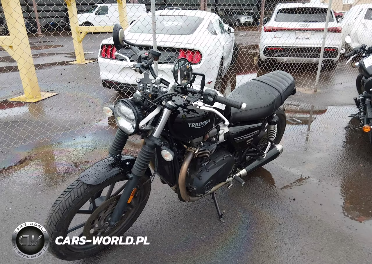 2022 Triumph Motorcycle Street Twin VIN:SMTD31G77NTAF3799 - 2