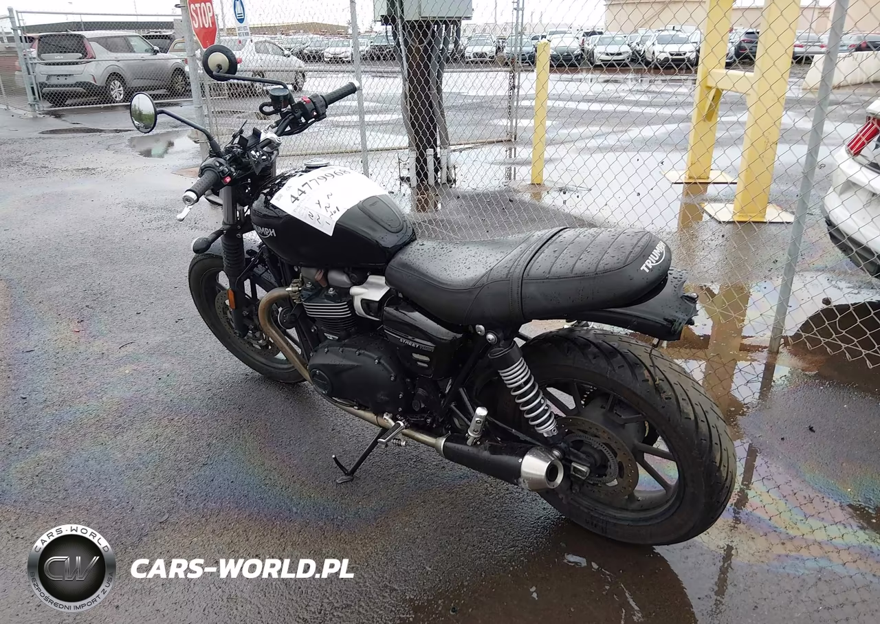 2022 Triumph Motorcycle Street Twin VIN:SMTD31G77NTAF3799 - 3