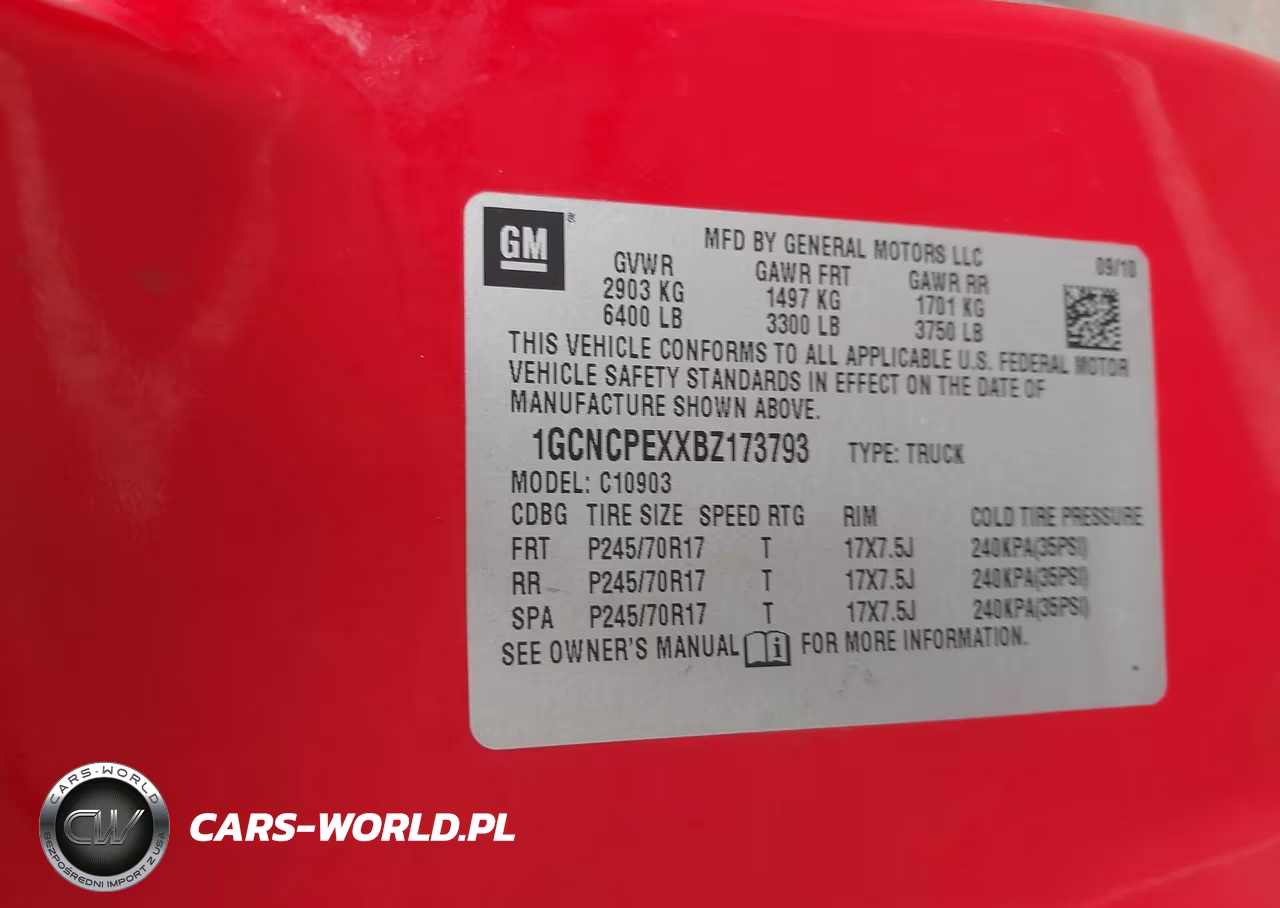 2011 Chevrolet Silverado 1500 Work Truck VIN:1GCNCPEXXBZ173793 - 9