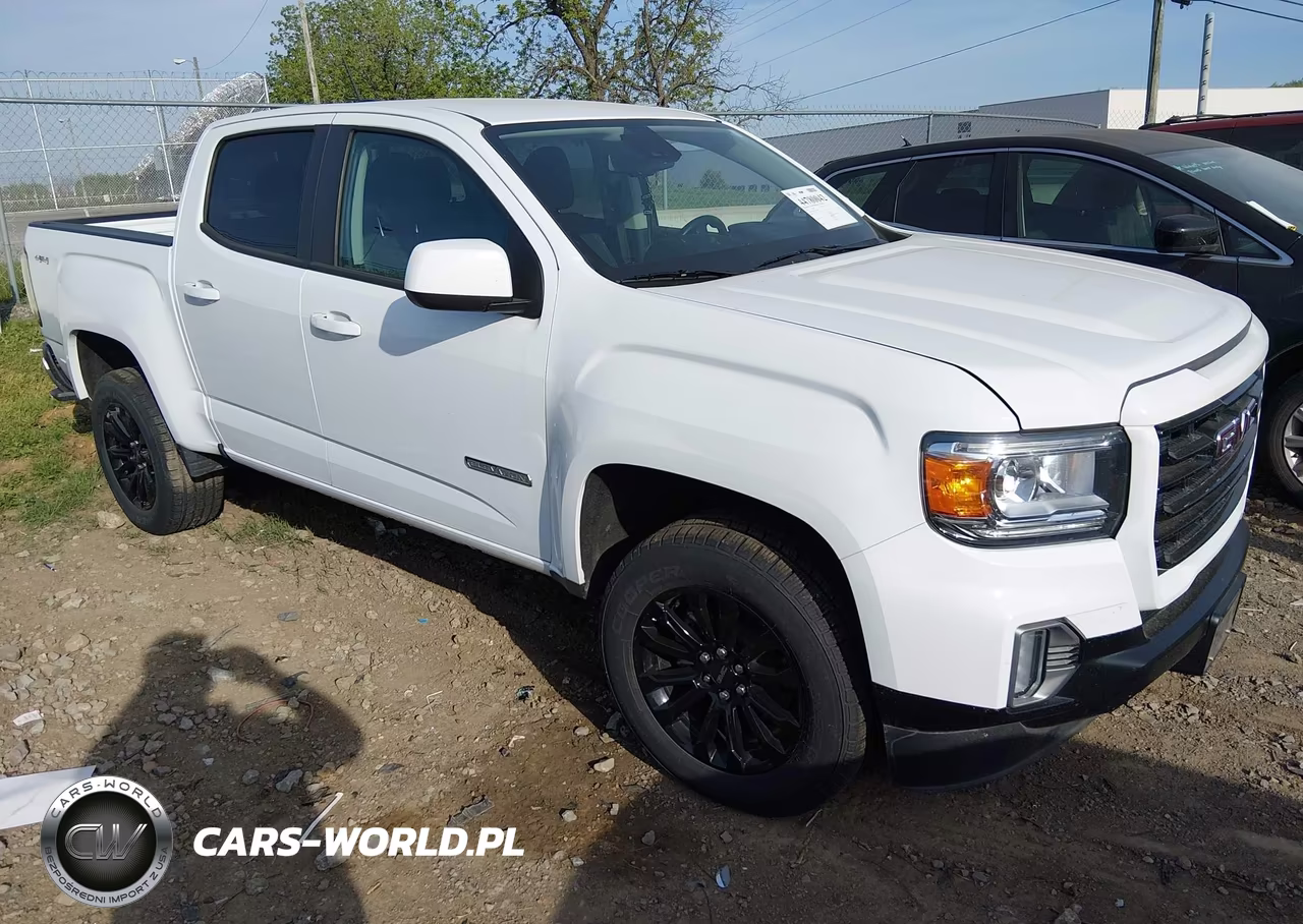 2021 GMC Canyon 4Wd Short Box Elevation