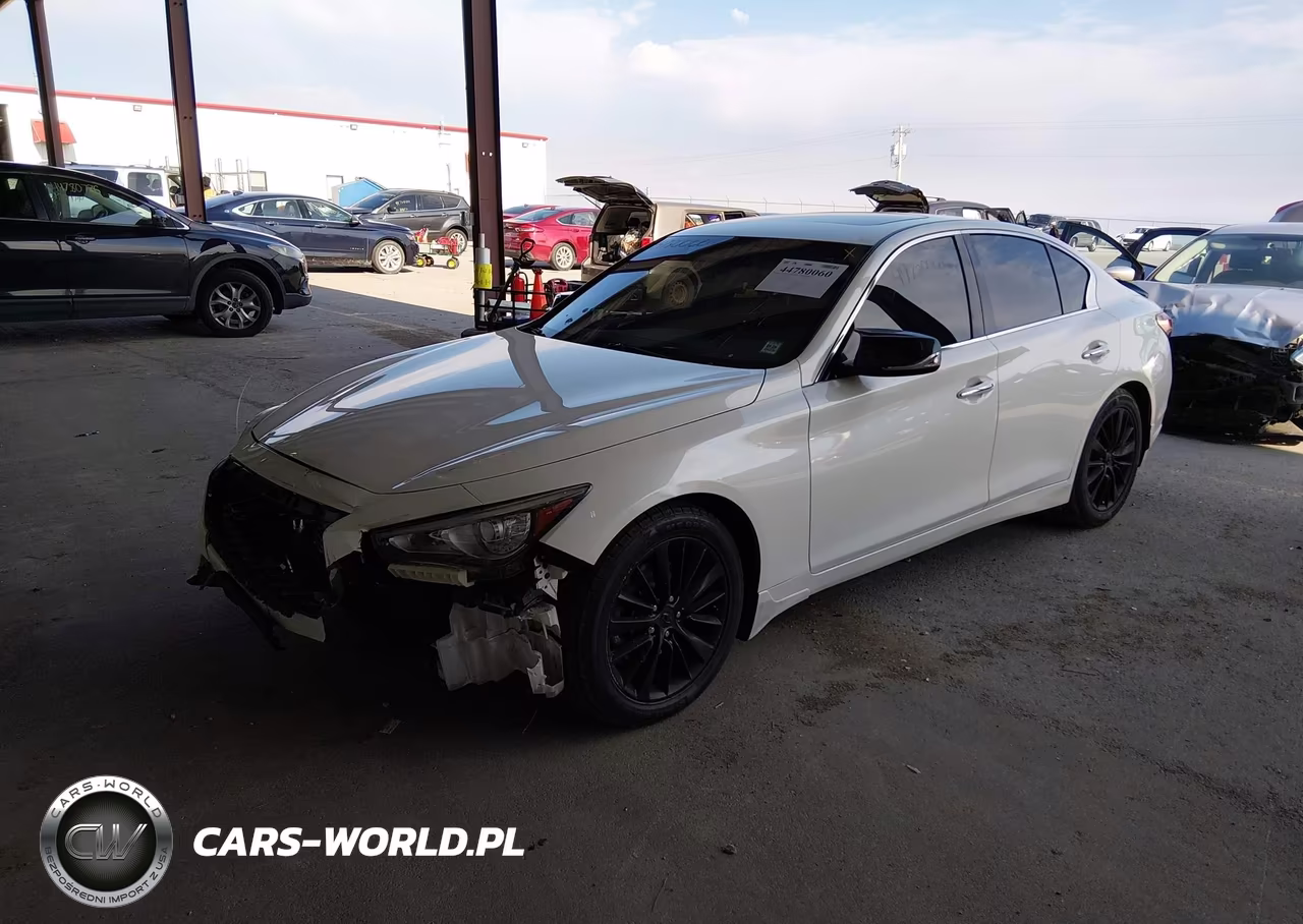 2019 Infiniti Q50 3.0T Luxe VIN:JN1EV7AR8KM552051 - 2
