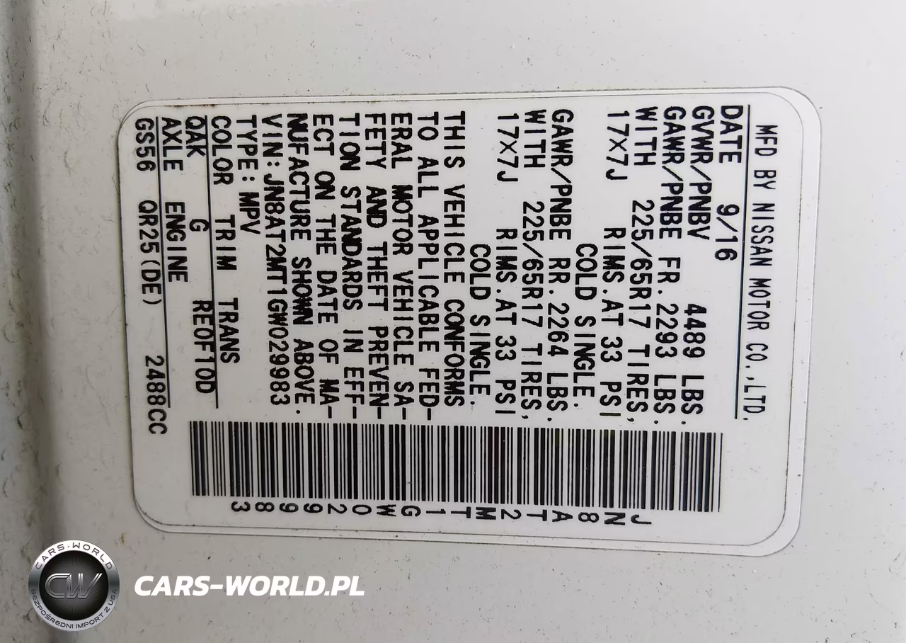 2016 Nissan Rogue S VIN:JN8AT2MT1GW029983 - 9