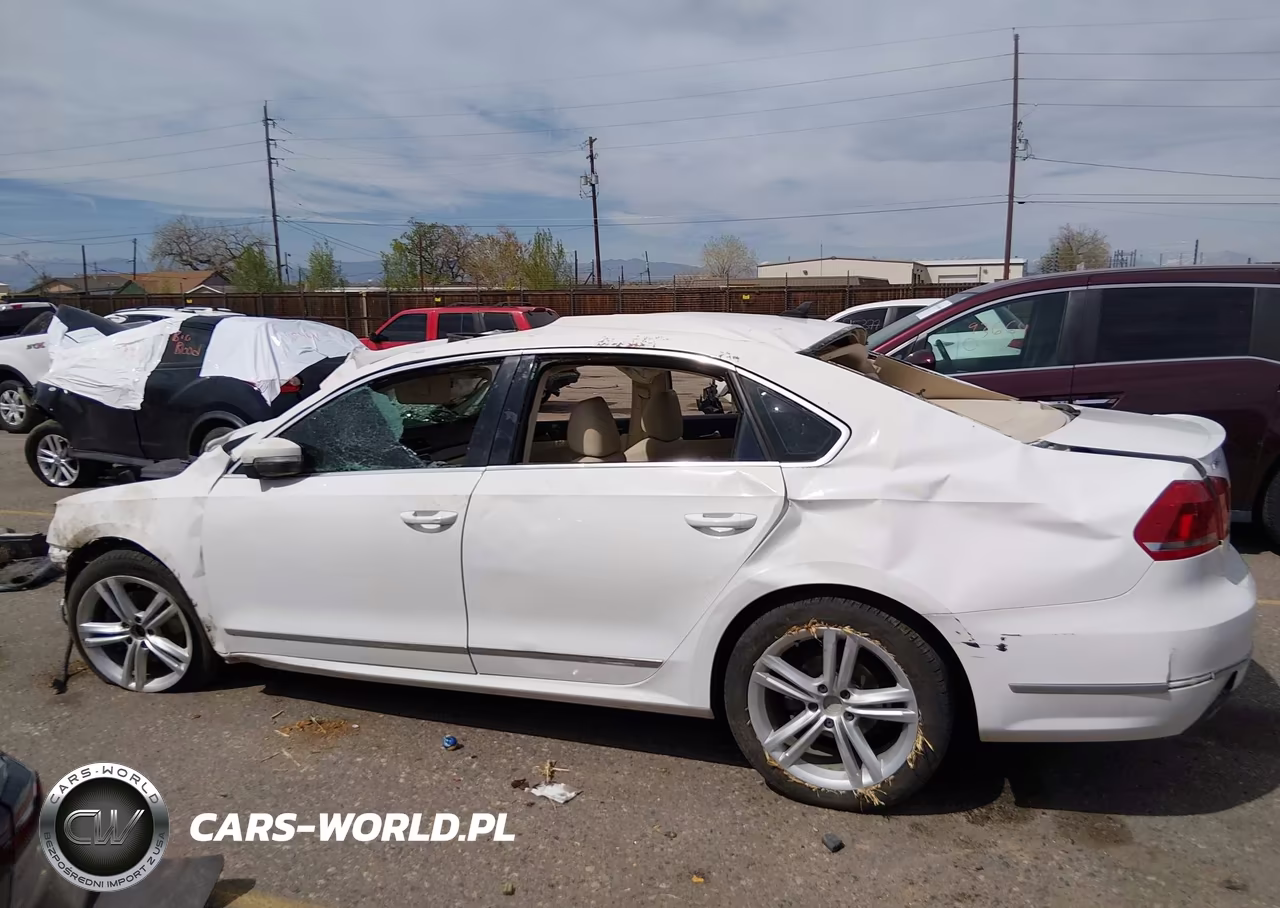 2013 Volkswagen Passat 2.0L Tdi Sel Premium VIN:1VWCN7A37DC029187 - 15