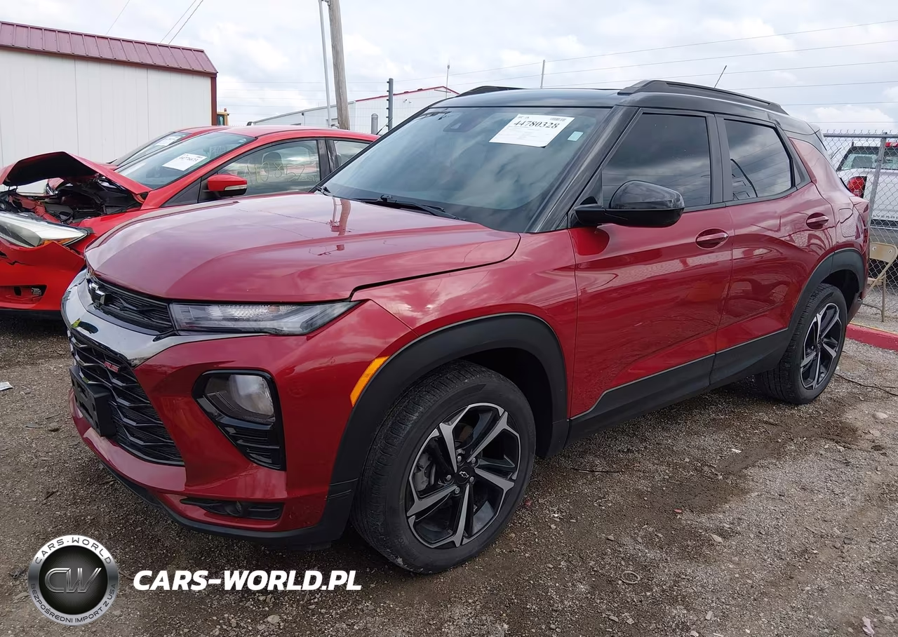 2021 Chevrolet Trailblazer Awd Rs VIN:KL79MUSL8MB136121 - 2