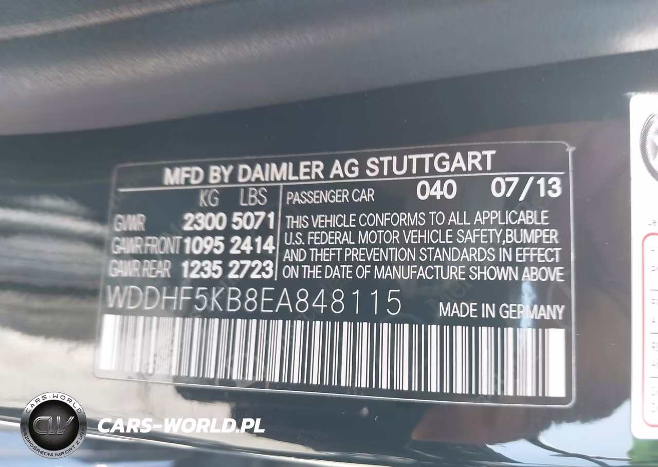 2014 Mercedes-Benz E 350 VIN:WDDHF5KB8EA848115 - 9