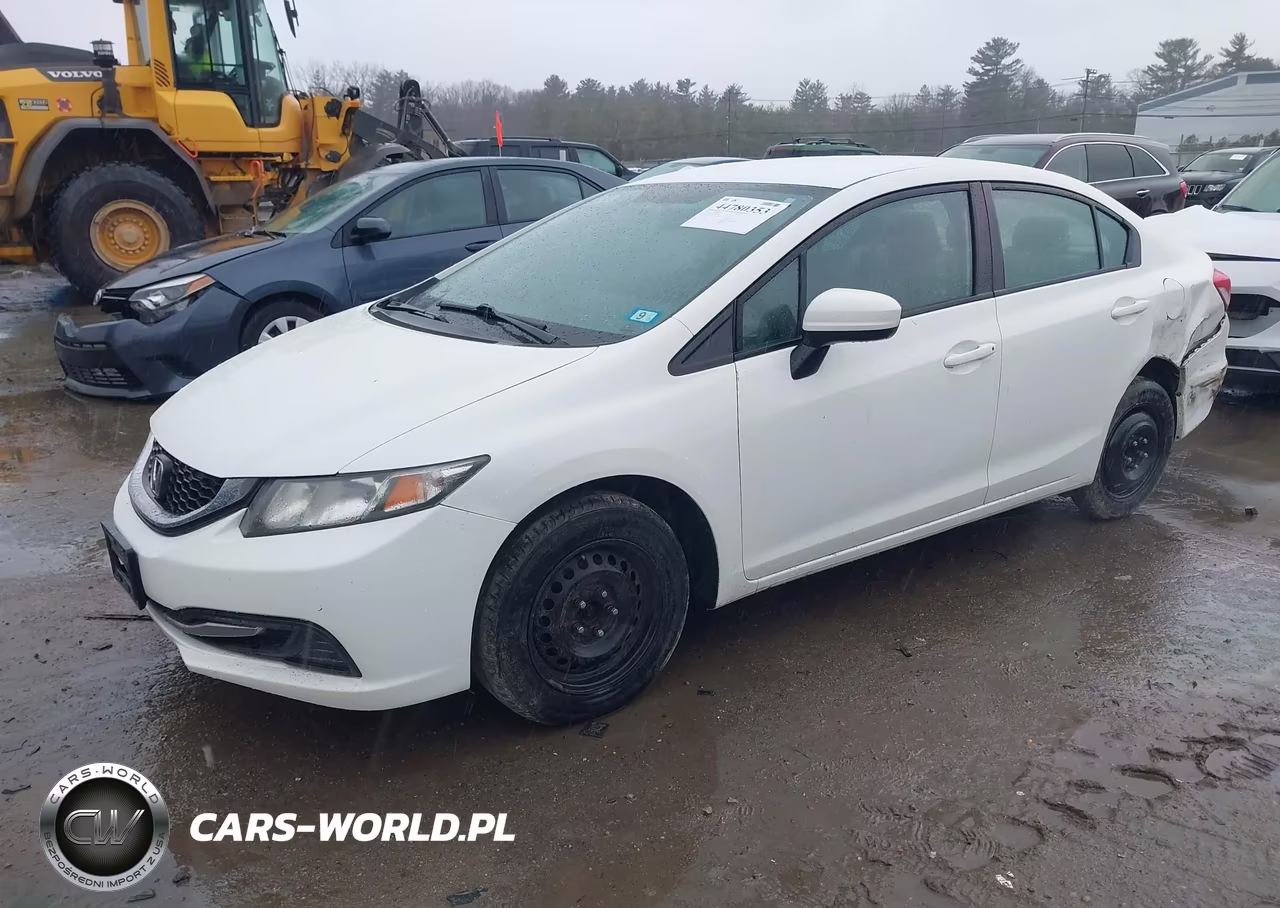 2015 Honda Civic Lx VIN:2HGFB2F54FH501708 - 2