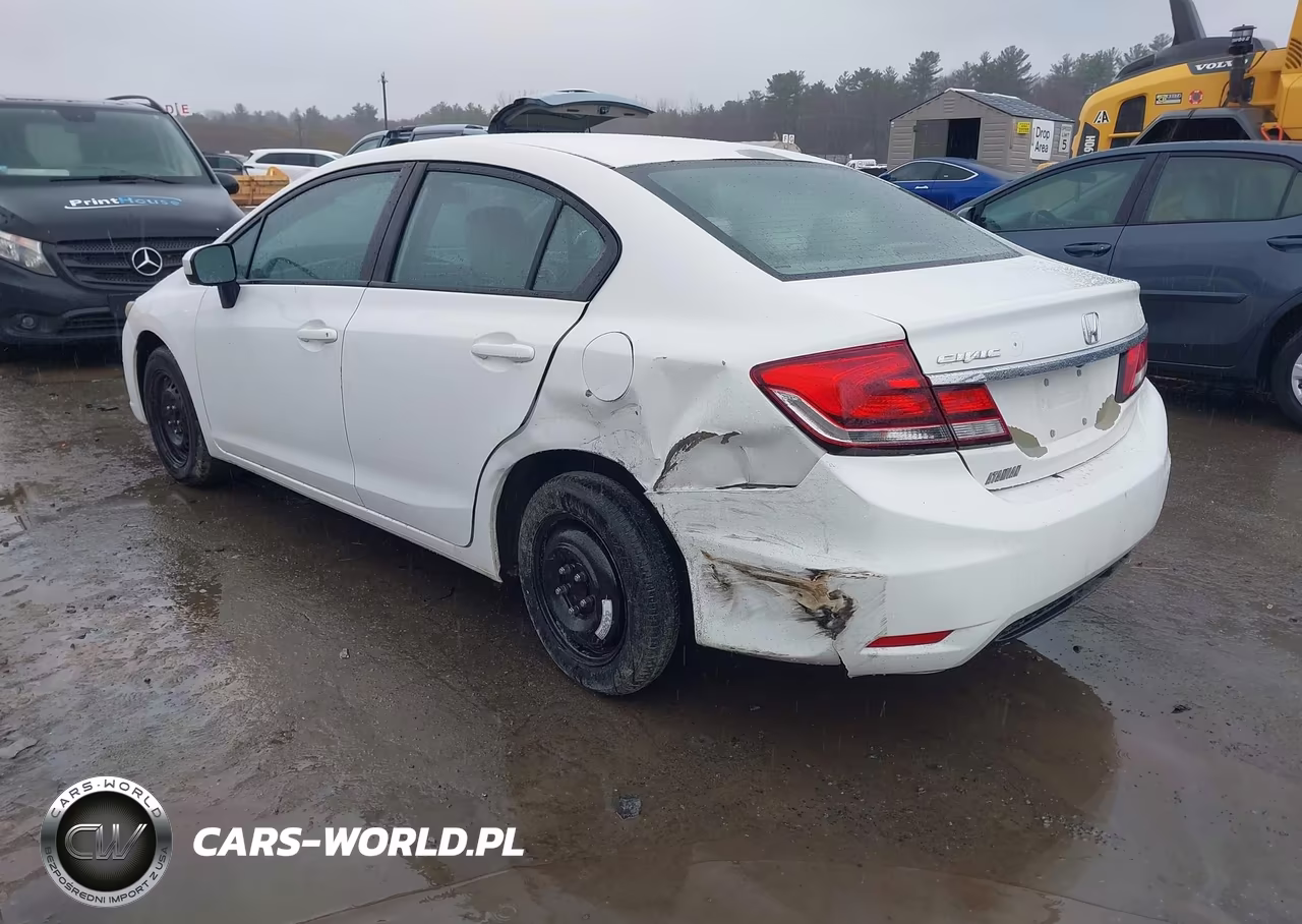 2015 Honda Civic Lx VIN:2HGFB2F54FH501708 - 3