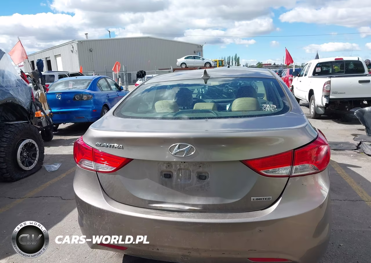 2012 Hyundai Elantra Limited VIN:5NPDH4AE5CH097411 - 16