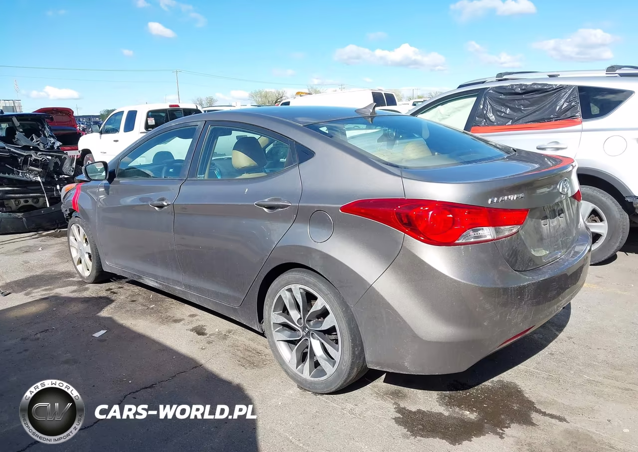 2012 Hyundai Elantra Limited VIN:5NPDH4AE5CH097411 - 3