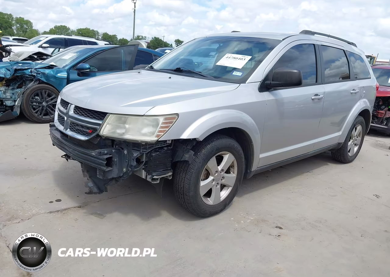 2013 Dodge Journey Se VIN:3C4PDCAB9DT537642 - 2