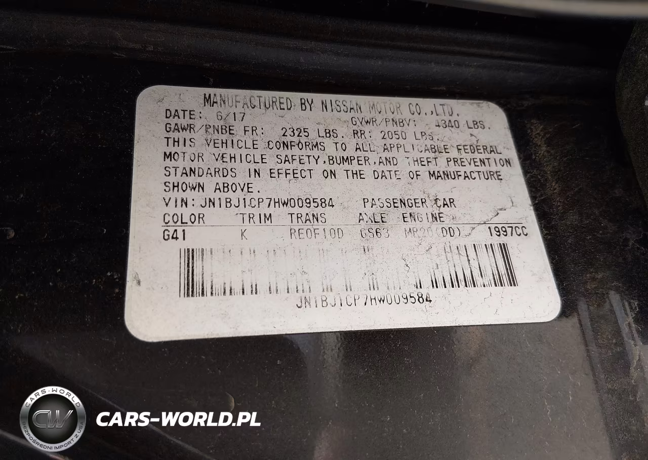 2017 Nissan Rogue Sport S VIN:JN1BJ1CP7HW009584 - 9