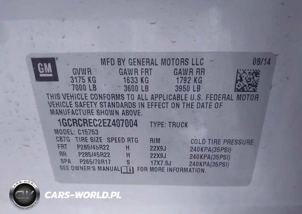 2014 Chevrolet Silverado 1500 1Lt VIN:1GCRCREC2EZ407004 - 9