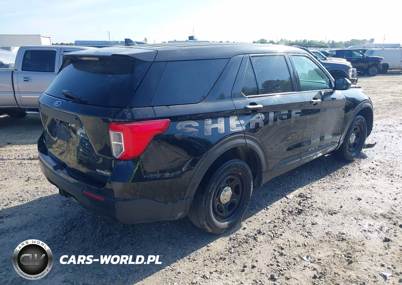 2020 Ford Police Interceptor Utility VIN:1FM5K8ABXLGD07973 - 4