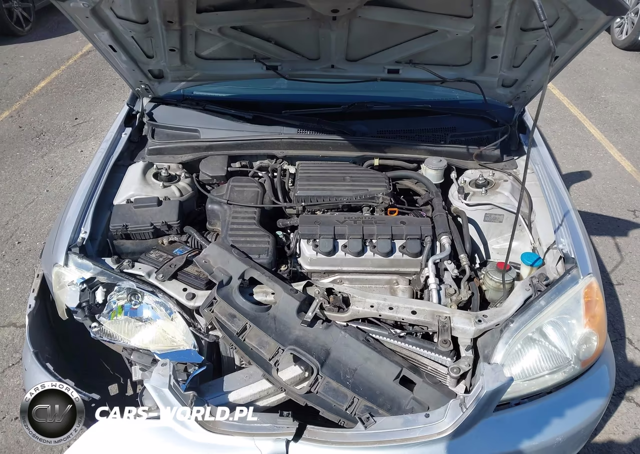 2002 Honda Civic Hx VIN:1HGEM22722L058663 - 10