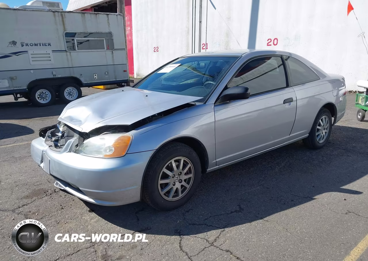 2002 Honda Civic Hx VIN:1HGEM22722L058663 - 2