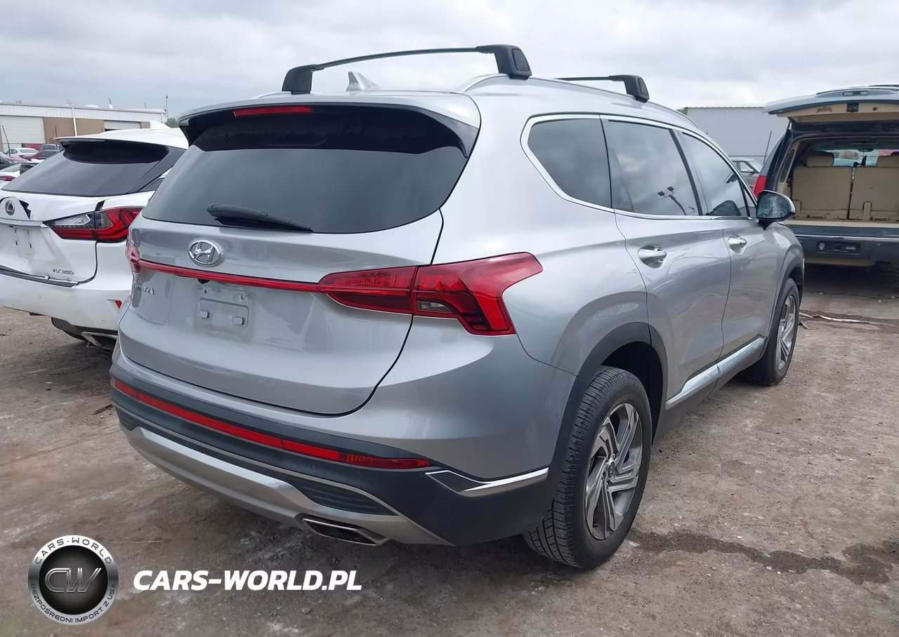 2021 Hyundai Santa Fe Sel VIN:5NMS24AJ0MH341289 - 4