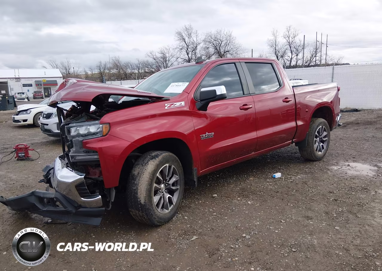 2021 Chevrolet Silverado 1500 4Wd Short Bed Lt VIN:3GCUYDET4MG231649 - 2