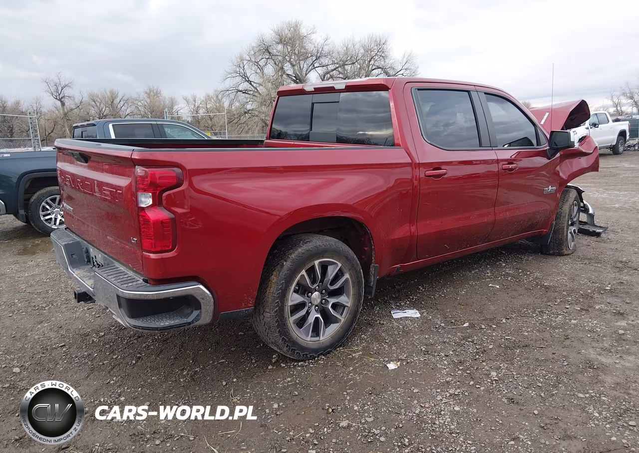 2021 Chevrolet Silverado 1500 4Wd Short Bed Lt VIN:3GCUYDET4MG231649 - 4