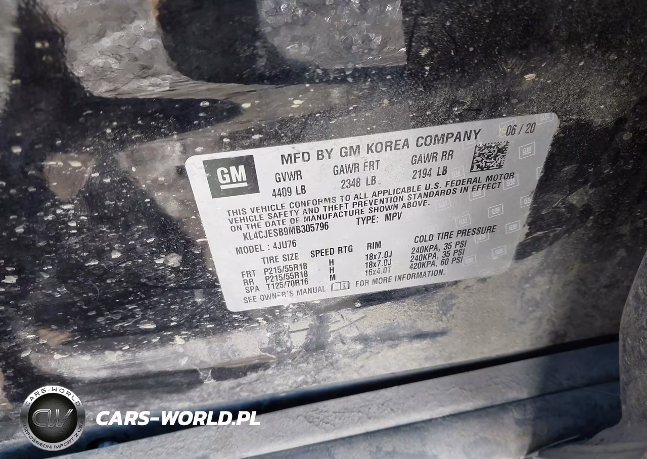 2021 Buick Encore Awd Preferred VIN:KL4CJESB9MB305796 - 9