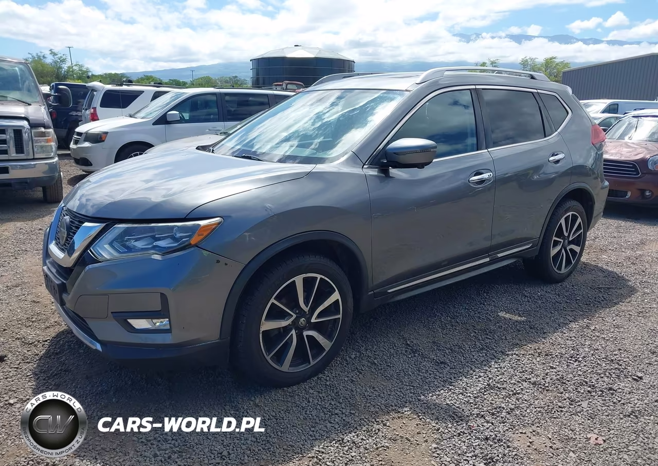2018 Nissan Rogue Sl VIN:JN8AT2MV8JW325575 - 2