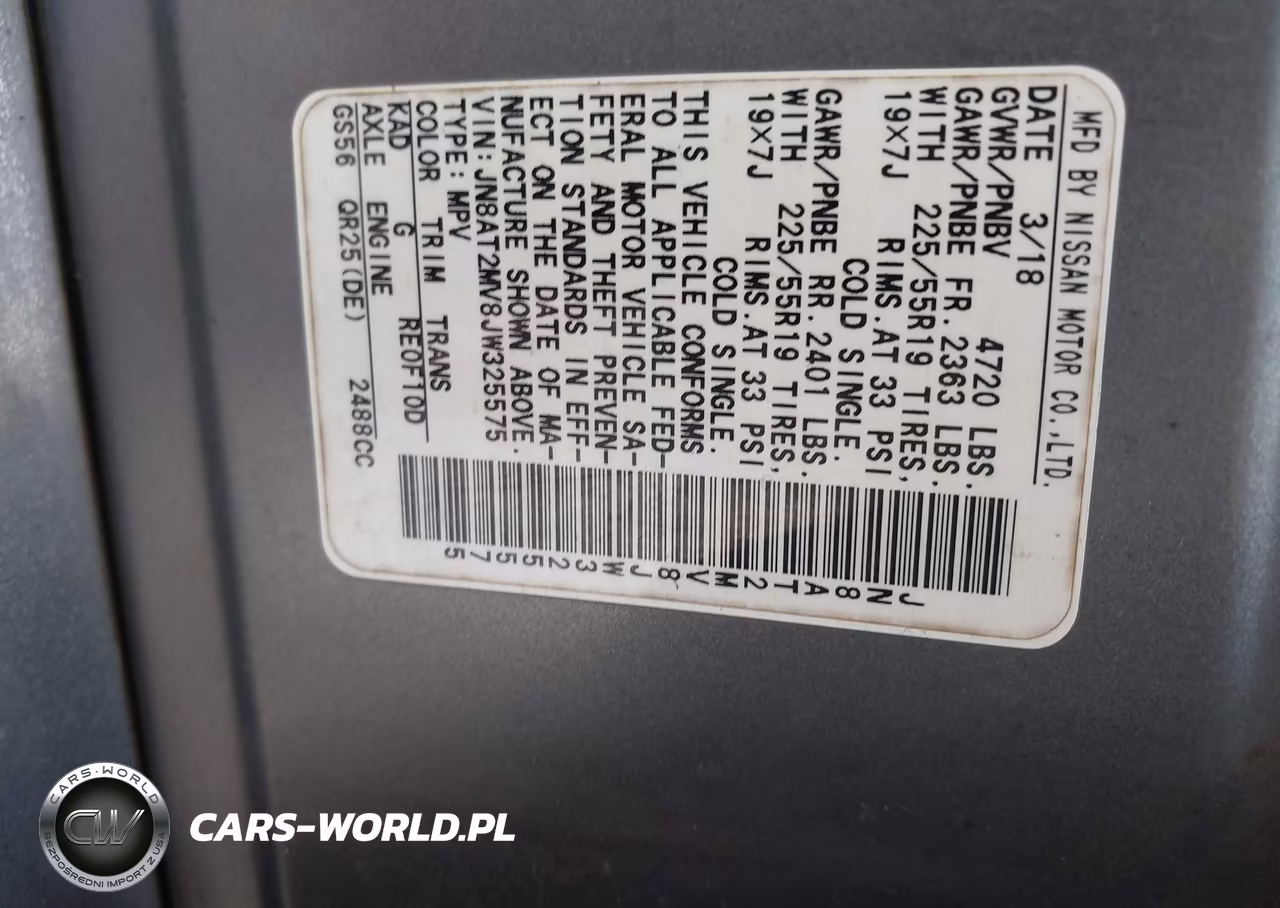 2018 Nissan Rogue Sl VIN:JN8AT2MV8JW325575 - 9