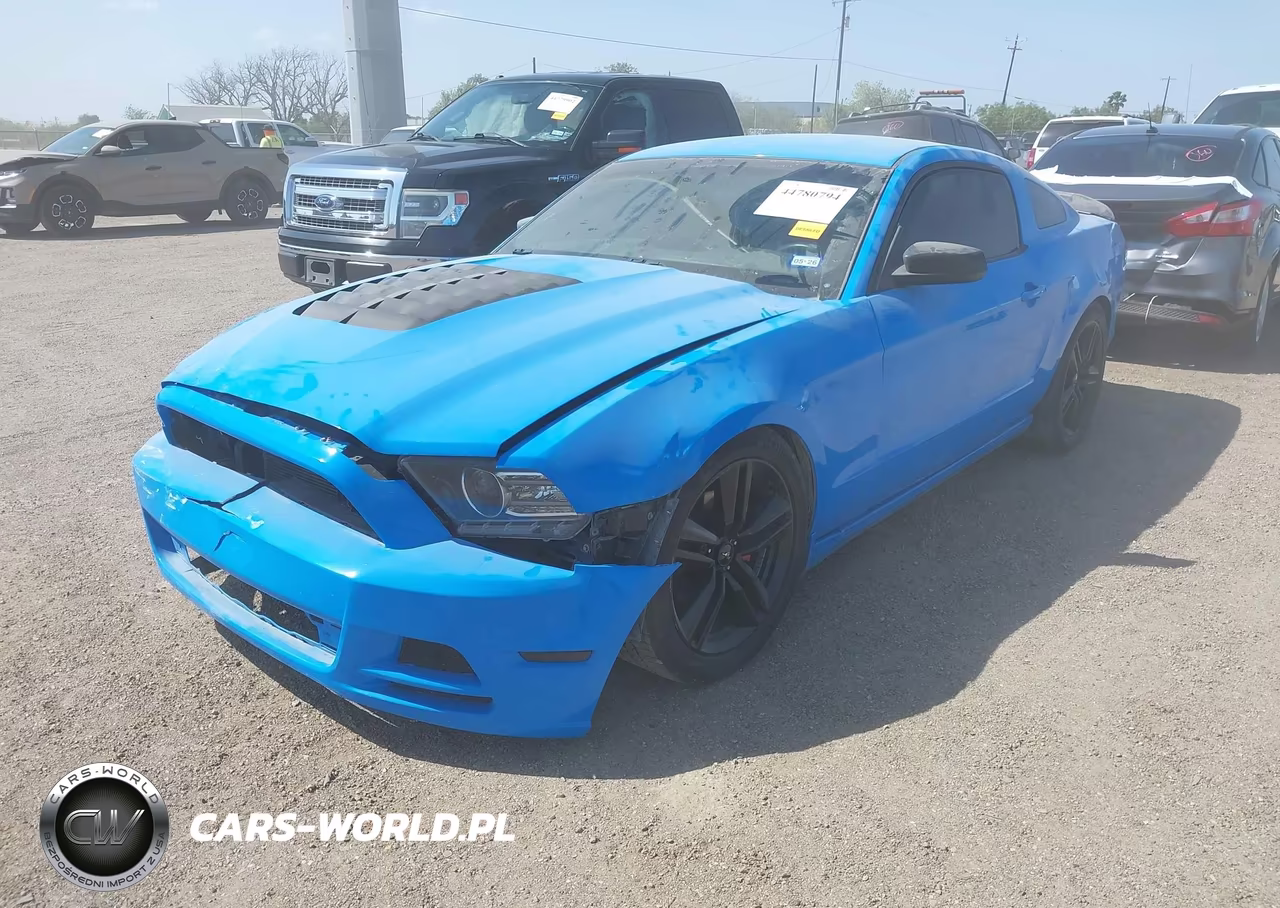 2013 Ford Mustang V6 VIN:1ZVBP8AM1D5254889 - 2