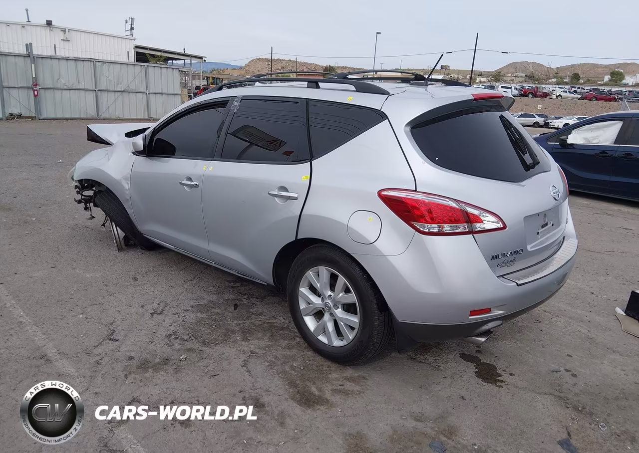 2013 Nissan Murano Sv VIN:JN8AZ1MW4DW308293 - 3