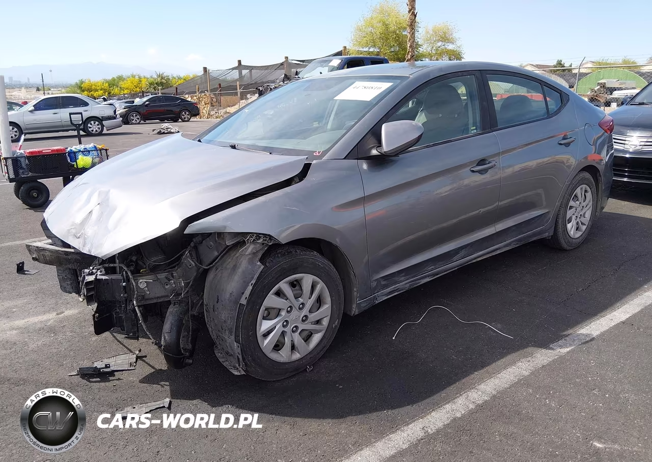 2017 Hyundai Elantra Se VIN:KMHD74LF4HU417450 - 2